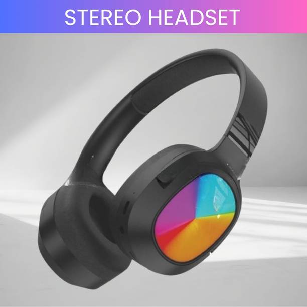 SACRO RGB Wireless Gaming Headset With Active Noise Cancellation, Foldable DesignQC319 Bluetooth