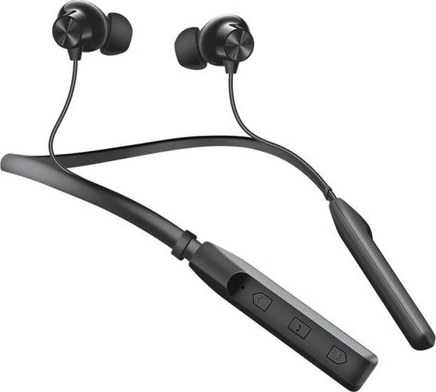 wind Neckband with Magnetic Earbuds, Deep Bass, Built-in Mic, Upto 18 Hrs Playtime Bluetooth