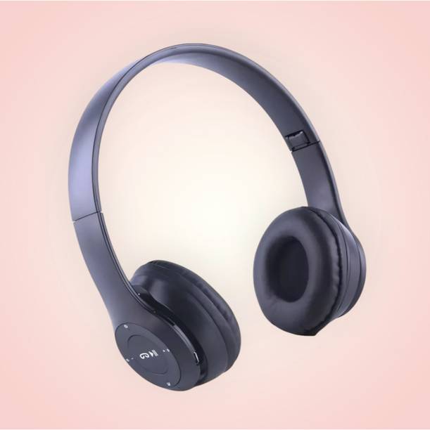 TWS Wireless Headphones with Mic for Premium Audio & Communication._1O Bluetooth & Wired