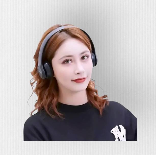 AIZINA Pure Sound Headphones with Mic & SD Card, Reliable Battery_XN Bluetooth & Wired