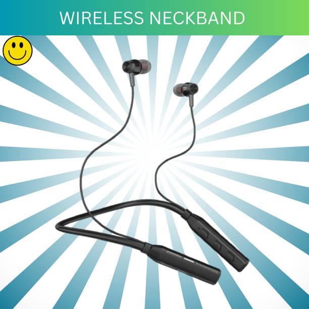 SACRO Candy Bluetooth Wireless Neckband With Magnetic Earbuds 100Hr Music PlaytimeQ331 Bluetooth