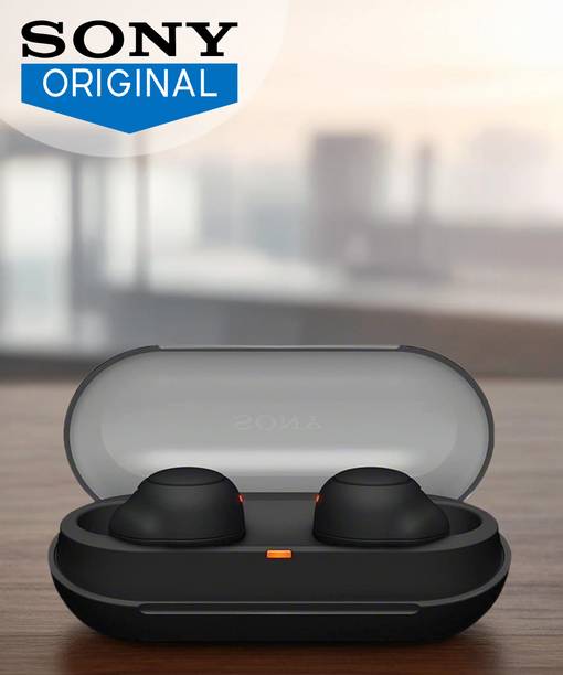 Sony WF-C500 IPX4/20Hrs Battery Life Bluetooth Headset (Dark Blac
