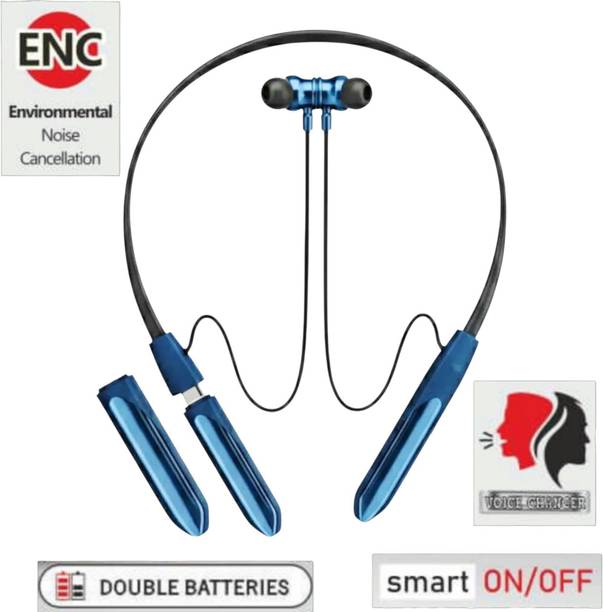JPGOLD Double battery Bluetooth Neckband JPDDB-BLUE Bluetooth