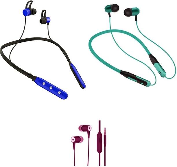 LEVELPLUS Jazz & Bluetooth Music N2 With Sl Cap Neckband Combo 45 Hours Playtime Bluetooth