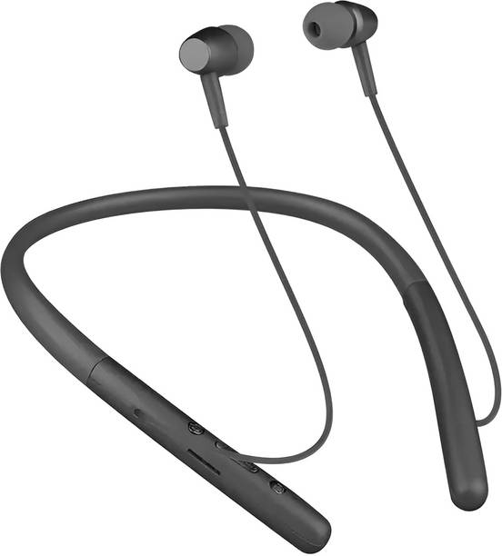 TOCSIN Wireless Headphones with Mic Rich Bass Neckband, Sport Headset, TF Card [GR1] Bluetooth Gaming