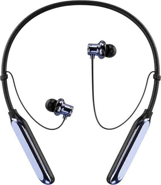 ROKAVO Boom SoniX Buds Z2 Bullet Neckband buds Wireless,48hrs Play megnetic ON/OFF Bluetooth