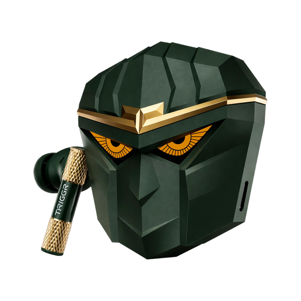 TRIGGR Wukong 35dB ANC, 4-mic ENC, Dual Pairing, 60H Battery, Monkey-king Design, v6.0 Bluetooth