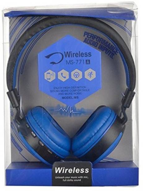 GUGGU z65_SH12 Wireless Headphones with Bluetooth, Built-in Microphone, SD Card Slot Bluetooth