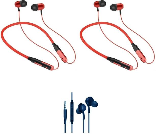 LEVELPLUS Jazz With Akg Neckband Combo 45 Hours Playtime Bluetooth