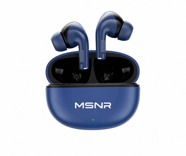 MSNR Rizz Buds Immersio Dolby Audio, 3D Soundstage, Wireless Earbuds with Deep Bass-4 Bluetooth Gaming