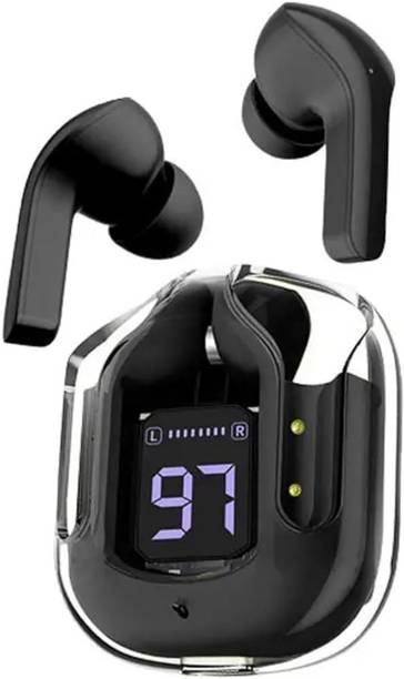 Bassflex Ultrapods Type-C Bluetooth 5.3 65ms LowLatency 12mm Drivers Wireless Earbuds Bluetooth