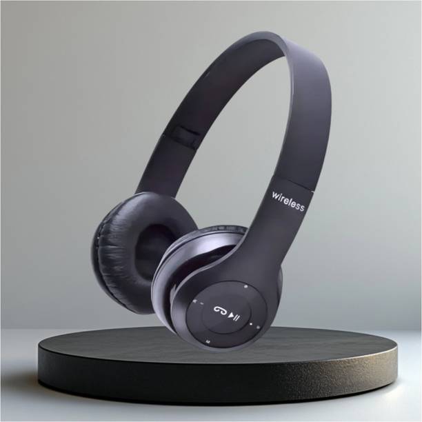 GDS Foldable On‑Ear Bluetooth Headphones, Wireless with Heavy Bas_AP Bluetooth & Wired