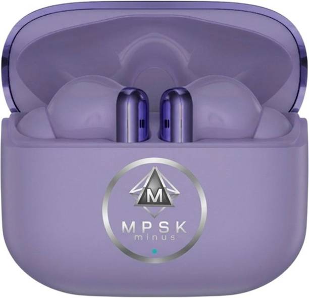 MMPSKminus BT-181 in The Ear Upto 48Hours Playtime,with AI ENC for calls&Deep Bass-3 Bluetooth Gaming