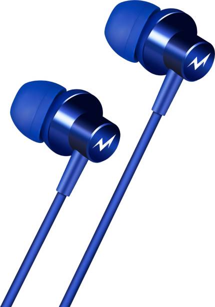 TEMPT Zap X1 in Ear Wired Earphones with Mic | 10mm Powerful Driver for Stereo Audio Wired Headset