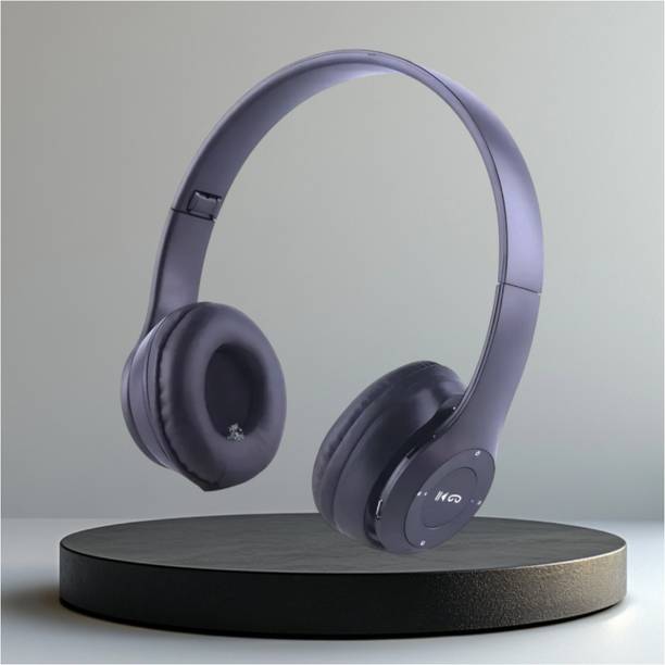 house of common Enhanced Voice Clarity Headphones with Mic & Extended Playtime_BH Bluetooth & Wired