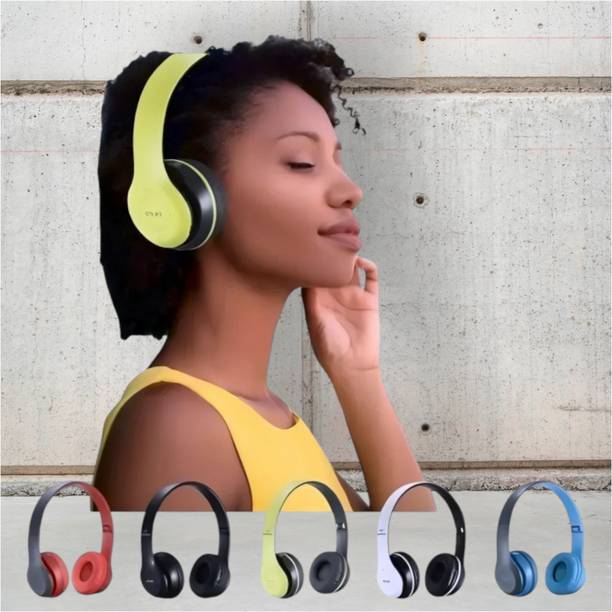 GDS Portable Wireless Headphones featuring Cathedral Bass_PG Bluetooth & Wired