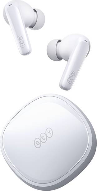 QCY T13X Pro,Global Brand, Glossy Finish, 4-Mic ENC, 9 EQs,Dual Pairing, Smart App Bluetooth