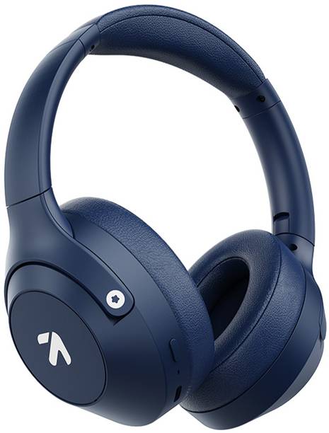 GOBOULT Flex 80Hrs Battery, ENC Mic, 40mm Drivers, 60ms Low Latency Bluetooth & Wired