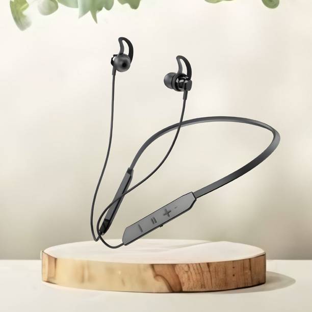 SYARA BT Max Bluetooth Neckband Lightweight, Wireless Noise Cancellation with Mic M336 Bluetooth