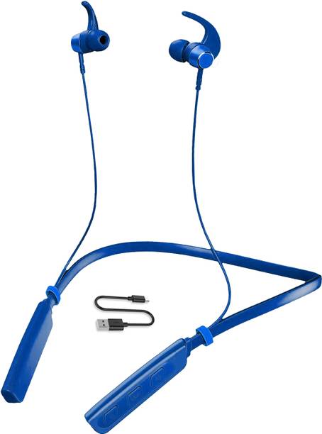 IZWI Wireless In-Ear Headphone with Mic, 35Hrs Playtime, 10mm Driver, Magnetic Buds Bluetooth