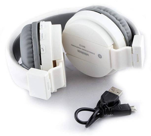 Zebur HEADPHONE with 2 PAIR PUBG GAMING GLOVES Bluetooth