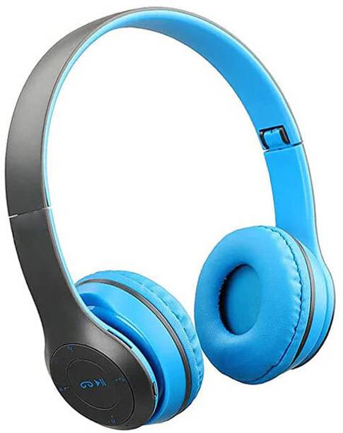 Techpunch Wireless Headphones, Bluetooth Over Ear Foldable Headset built in mic Earphones Bluetooth & Wired
