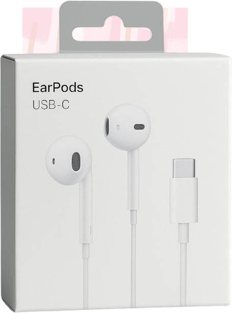SHRAM Type-C Wired Headphones Compatible with iPhone 15/16, ANC Mic Bass iPB28 Wired