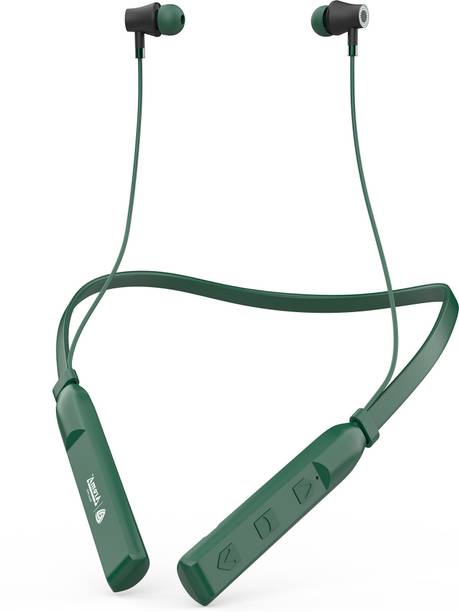 Aroma NB119B Badshah Upto 60 Hours Playtime* Fast Charging Dual Pairing Neckband Bluetooth