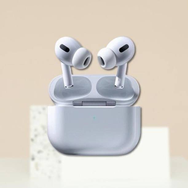 Lufina WHITE Buds With Touch Sensor, Waterproof, ANC,87 Bluetooth V5.1 Bluetooth True Bluetooth