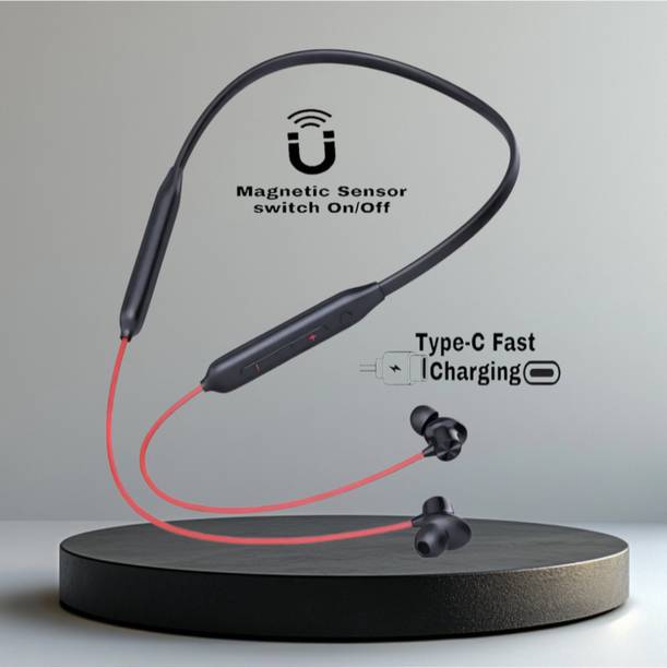 GDS Z2 Bullets Wireless with Fast Charge, 47 Hrs Battery Life, Earphones with mic_UE Bluetooth & Wired