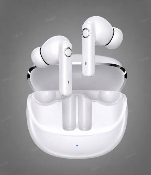 ROKAVO new model New generation sports white earbuds pro wireless best earbuds 40H play Bluetooth