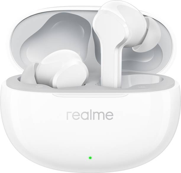 realme Buds T110 (RMA2306) with AI ENC for calls, 38 hours of Playback and Deep Bass Bluetooth