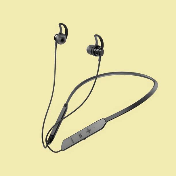 Clairbell Bluetooth Headset Neckband with mic BT-Max 30H Playtime & Calling VibrationQ275 Bluetooth