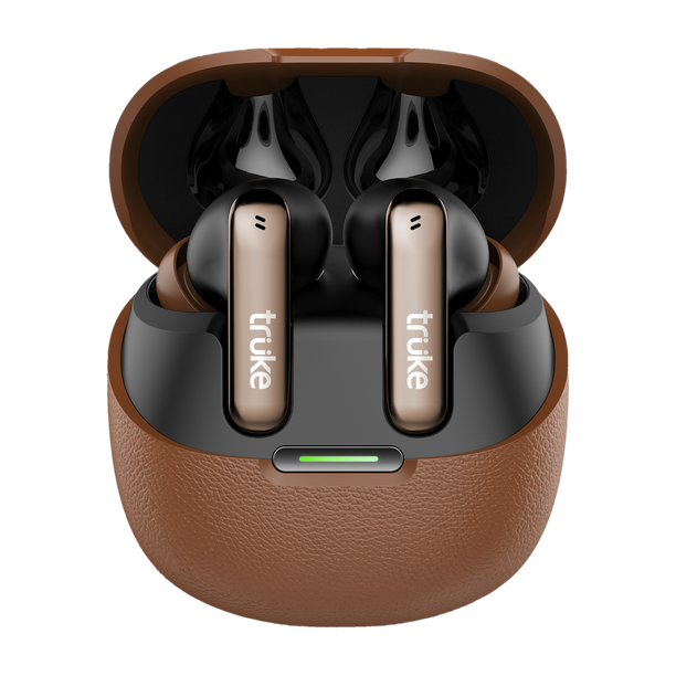 truke Mega 7 Gaming TWS, 24-bit Spatial Audio Earbuds, 60H Battery, Quad Mic ENC, 5.4 Bluetooth
