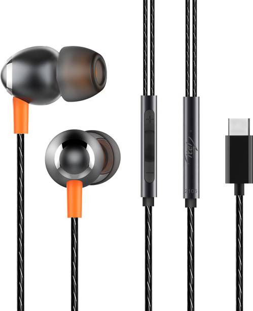 itel IEP-61 With In-line Powerful 10mm Drivers , Built-In DAC Chip & Elegant Design Wired