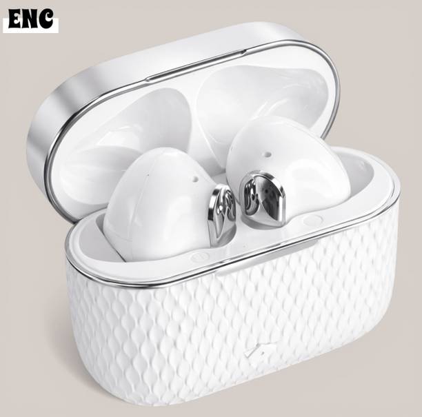 Nilesawar X44 Bluetooth 5.3 Earbuds with ENC Noise Cancellation & Long Battery Life Bluetooth