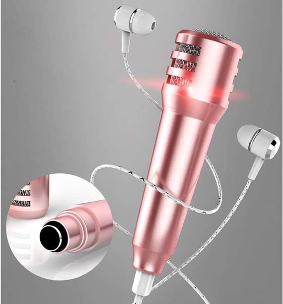 TECHEL Mini Microphone Mic with Earphone HUW10 Wired