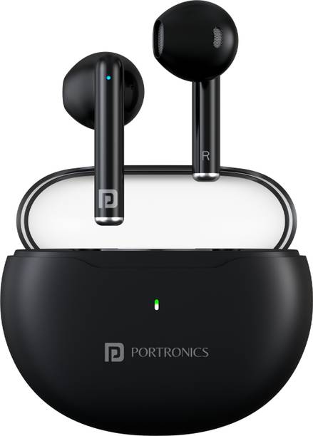 Portronics Twins S20 In Ear TWS Earbuds With 35 Hour Playtime,Touch Control,Low Latency Bluetooth