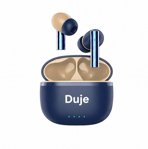 DUJE BB-171 EarBuds with 42Hr Playtime & Fast Charging with Pure Audio & Deep Bass-13 Bluetooth Gaming