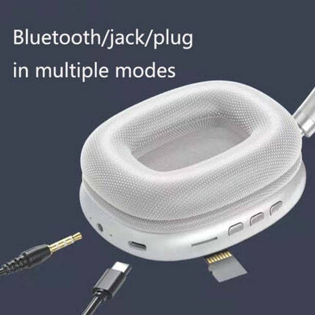 FRONY Wireless (Bluetooth Headphone) Over Ear Headphone With Mic & SD Card SlotD468 Bluetooth