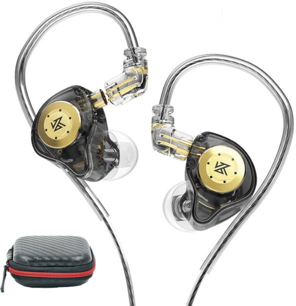 KZ Edx Pro Wired In-Ear Monitor Earphone Dual Magnetic Driver,5N OFC Cable (No Mic) Wired without Mic Headset
