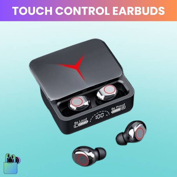FRONY M90 Wireless Earbuds Slide Design With LED Display, HD Quality Sound & VoiceB188 Bluetooth