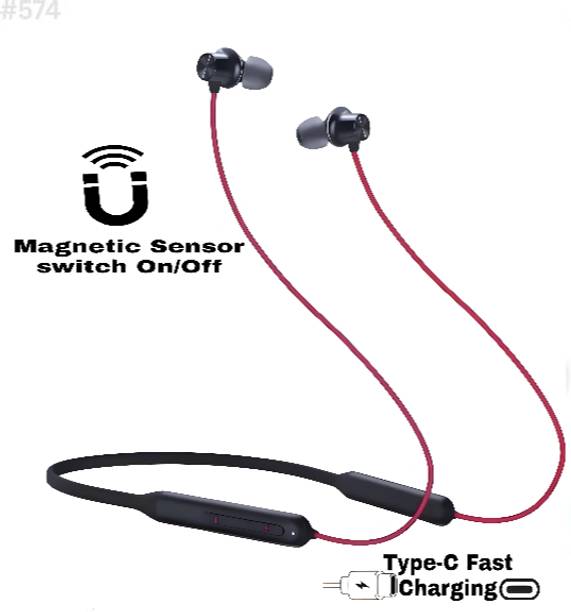 AIZINA Dual Mic Neckband Headphone 65Hours Bluetooth Wireless Earphones_CH Bluetooth & Wired