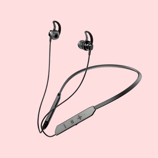 FRONY Bluetooth Headset Neckband with mic BT-Max 30H Playtime & Calling VibrationQ450 Bluetooth