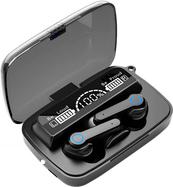 Shivana M19 Gaming Earbuds | 2200 MAh Powerbank | LED Digital Diplay | V5.3 ANC A3 Bluetooth