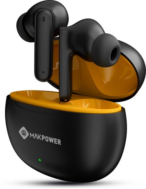 MAK POWER 40 Hours Music, TWS Earbuds with Clear Audio and Touch Control, Warm Music Mode Bluetooth