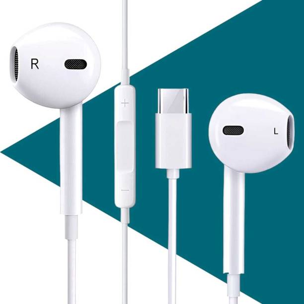MJN Type C Handsfree with Mic Galaxy S23 FE/S23/S24/A35 5G/A55 5G/M55 5G[10] Wired