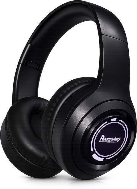 REPOINT Wireless Bluetooth Headphones V6.0 30H Playtime Deep Bass Black Bluetooth