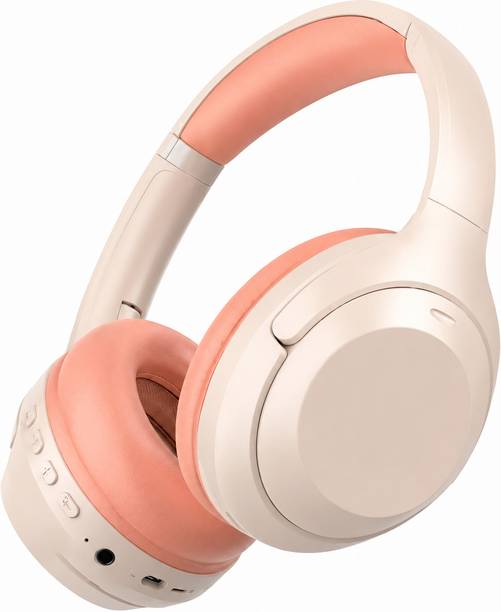 Electro Spido Wireless Over Ear Headphones with 50H Runtime, Deep Bass & Hands Free Calling HD Bluetooth
