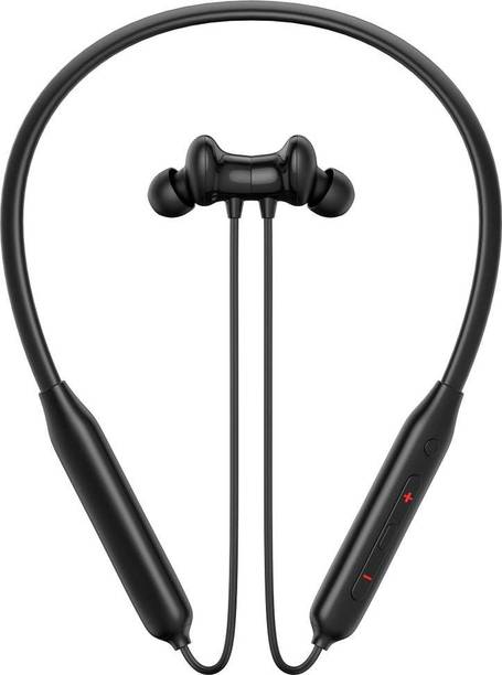 Qexle Neckband with Mic, Fast Charging & 36H Battery Life, Extra Bass, Water Resistant Bluetooth